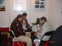 2009北京展与外商洽谈